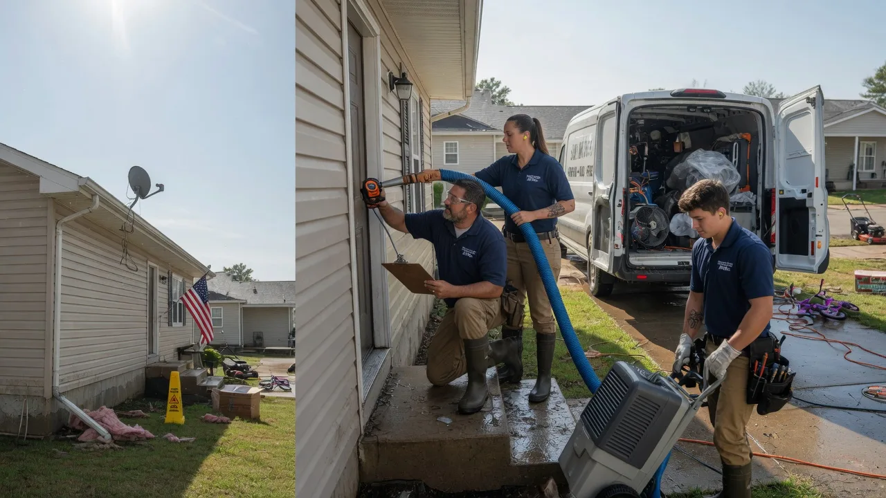 Ceiling Water Damage Restoration in Mercer, TN near me